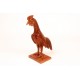 Jacaranda wood rooster 
