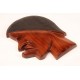 Brazil wood indian face to hang on wall