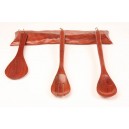 Support for cutlery, wood Brazilwood.